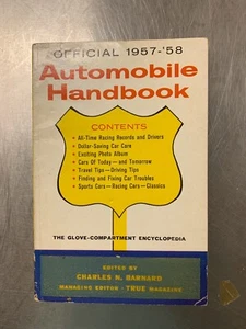 Official Automobile Handbook 1957-58 - Imagen 1 de 5