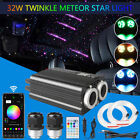 650-1200 Car Fiber Light 4m LED Twinkle Meteor Starry Sky Fiber Optic DE