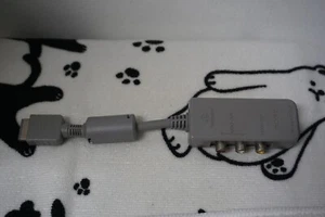Official Sony AV Adapter *Playstation* PS1 Psone Guncon Video Cable SCPH-1160 C - Picture 1 of 5