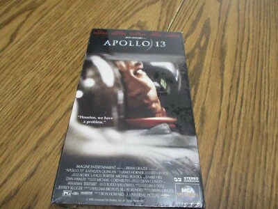 "APOLLO 13"( VHS ) 1995 Tom Hanks, Kevin Bacon, Ed Harris & Ron Howard New! - Image 1 of 4