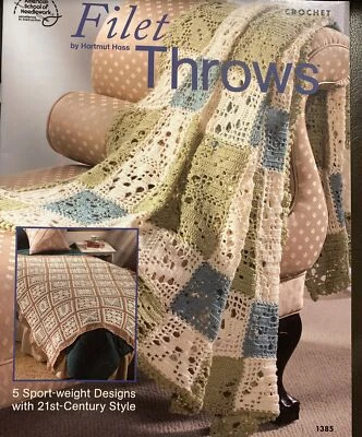 Crochet Butterflies, Bouquet, Patchwork, Alphabets Filet Throws - Image 1 of 4