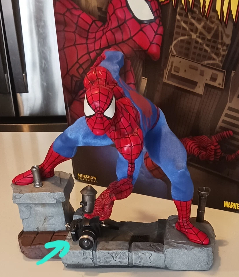Sideshow Collectibles, Estatua Original Spider-Man Escala 1/4 Formato Premium 2006 Foto 1 de 1