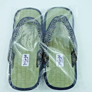 Setta Japanese Traditional Men's Sandals Igusa Zori Handcraft Made in Japan - Picture 1 of 7