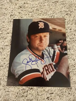 Jack Billingham Signed 8x10 Detroit Tigers Autograph 1978-1980 - Image 1 of 2