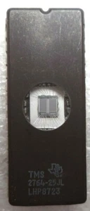 TMS 8-bit 28-pin Erasable Programmable Read-Only Memory Chip, pn TMS2764-25JL - Picture 1 of 4