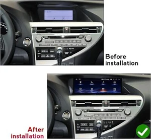 10.25'' Android Carplay Car Stereo Radio Navi 8+64GB For Lexus Rx Rx350 Rx450h - Picture 1 of 21