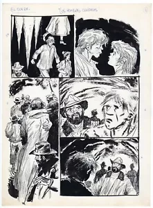 CARLOS CASALLA - TAVOLA ORIGINALE LANCIOSTORY - Bild 1 von 1