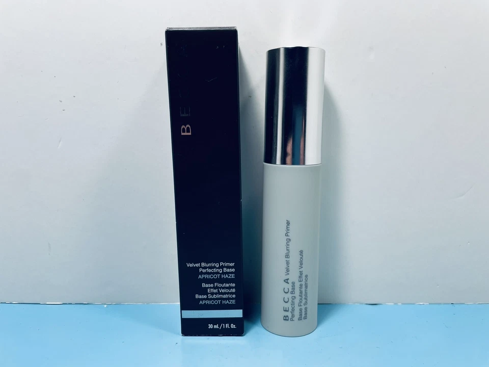 BECCA - VELVET BLURRING PRIMER PERFECTING BASE - APRICOT HAZE -1 OZ -NEW & BOXED - Image 1 of 1