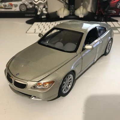 BMW 645 Ci 1:18 Hot Wheels  Die cast Model Car – Silver New Boxed, rare - Image 1 of 4