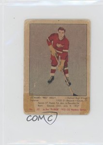 1951-52 Parkhurst Red Kelly #55 Rookie RC HOF