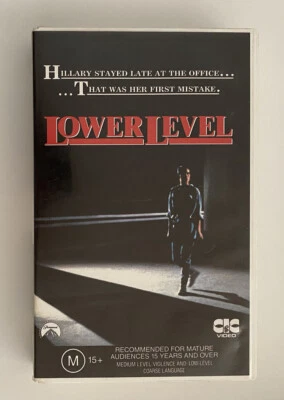 Lower Level [VHS] CIC Taft Video Big Box Ex-Rental Tape Elizabeth Gracen 1991 - Image 1 of 4