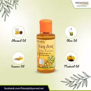 Patanjali Tejas Tailum oil for Strong Hair & Massage Body-100% Ayurvedic -100ML - Picture 1 of 10