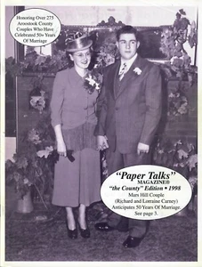Paper Talks 1998 "The County" edition Aroostook Maine - Picture 1 of 1