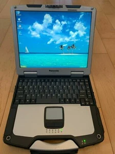 PANASONIC CF-30 TOUGHBOOK 1.6GHZ LAPTOP CF30 RUGGED TOUGH BOOK WINXP SERIAL PORT - Picture 1 of 8