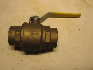 NUOVA VALVOLA A SFERA APOLLO 64-200 SALDATURA 2" LF OTTONE PORTA PIENA 150 WSP/600 WOG P9019 - Foto 1 di 5
