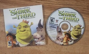 2007 DreamWorks Shrek The Third Game Demo CD-Rom Activision Rated E - Picture 1 of 2