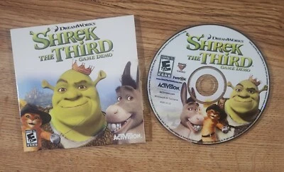 2007 DreamWorks Shrek The Third Game Demo CD-Rom Activision Rated E - Image 1 of 2