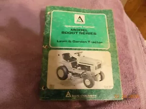 Allis Chalmers 800GT Series Lawn Garden Tractor Operators Owners Manual - Picture 1 of 2