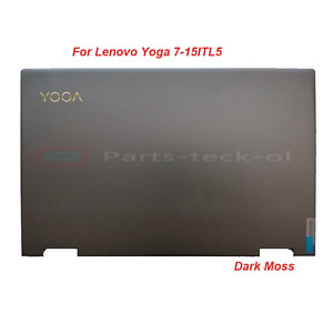 New For Lenovo Yoga 7-15ITL5 Laptop Lcd Back Cover Rear Lid Top Case Moss Green