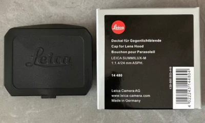 Lens Hood Cap for Leica 24mm f/1.4 18mm f/3.8 28mm f/1.4 Super 21mm f/3.4 14480 - Image 1 of 4