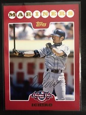 2008 Topps Opening Day Ichiro Suzuki Seattle Mariners #139