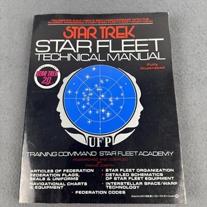 20th Aniv STAR TREK Starfleet Technical Manual Illustr Ballantine F Joseph PB - Bild 1 von 10