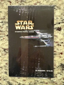 UX503a with UX 489 to 503 Star Wars 15 Stamped Postal Cards Set Sealed - Picture 1 of 3