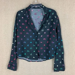 Pijama Rosa Victoria Secret Top L Colorido Estampado para Perro Mujer Prendas para Dormir Salón - Imagen 1 de 11