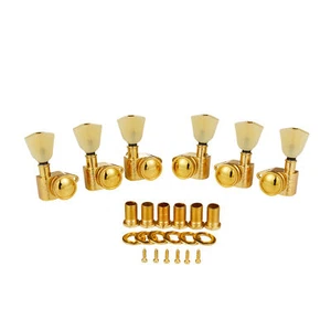 3x3 Locking Tuners 21:1 Tuning Machines for Gibson Les Paul/SG/ES or Acoustic - Picture 1 of 19