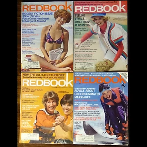 Vintage Redbook Magazines Lot of 4 (August September October November 1976) VTG - Picture 1 of 5