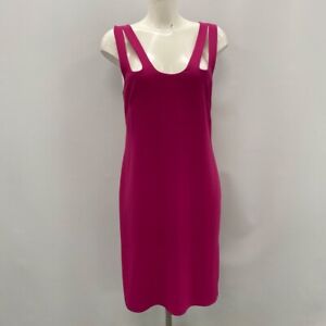 Frank Usher Dress Womens Size UK 12 Pink Wk10