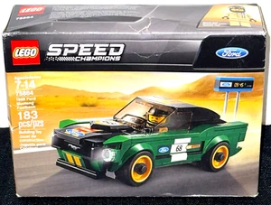 NEW! LEGO SPEED CHAMPIONS 75884 1968 FORD MUSTANG FASTBACK - SEALED BOX! - Picture 1 of 6