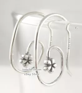 PENDIENTES COLGANTES RETIRADOS Genuinos PANDORA Compuestos Flor Medianos POSTES Ganchos 290603 - Imagen 1 de 8