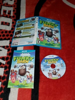 Funky Barn (Nintendo Wii U, 2012) Very Rare complete cib  - Image 1 of 2