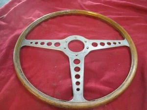 Jaguar E-Type series I & II steering wheel, original with patina and more patina - Foto 1 di 21