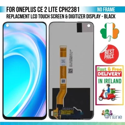 For OnePlus Nord CE 2 Lite CPH2381 LCD Screen Replacement Touch Display No Frame - Image 1 of 4
