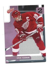 2002-03 In the Game Be A Player First Edition He Shoots He Scores Steve Yzerman