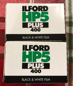 2-PACK Ilford HP5 Plus 400 Black & White Negative 35mm Film NEW (36 Exp) 04/27 - Picture 1 of 7