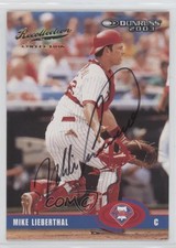 2005 Donruss Champions Recollection Collection /20 Mike Lieberthal #349 Auto