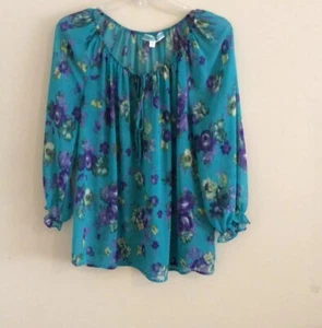 Pleione Floral Blouse - Picture 1 of 4