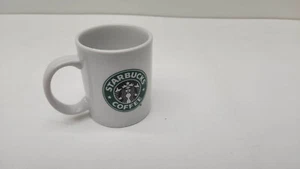 Vintage 1999 12oz Starbucks Siren Mermaid Logo Ceramic Coffee Mug Cup OEM - Picture 1 of 1