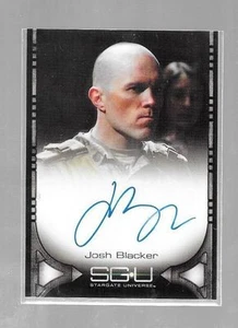 Stargate Universe autograph card Josh Blacker - Picture 1 of 1