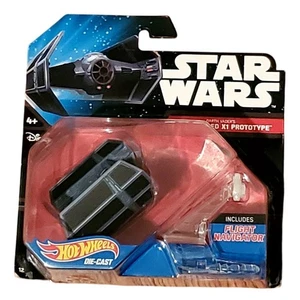 Star Wars Darth Vader Tie Advanced X1 Prototype Die Cast 2014 Hot Wheels - Picture 1 of 5