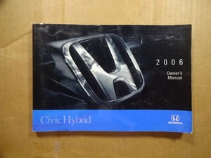 2006 Honda Civic Hybrid Owners Manual - Picture 1 of 7