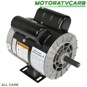 ALL-CARB 2 HP SPL Single Phase Electric Motor 3450 RPM 56 Frame 115/230V - Picture 1 of 11