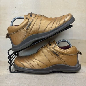 Red or Dead Gold Leder Damengröße 5 Schnürschuh Sneaker - Bild 1 von 17