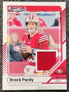 Brock Purdy 2024 Panini Donruss #DTH-BPU Donruss Threads (MEM) 49ers - Imagen 1 de 2