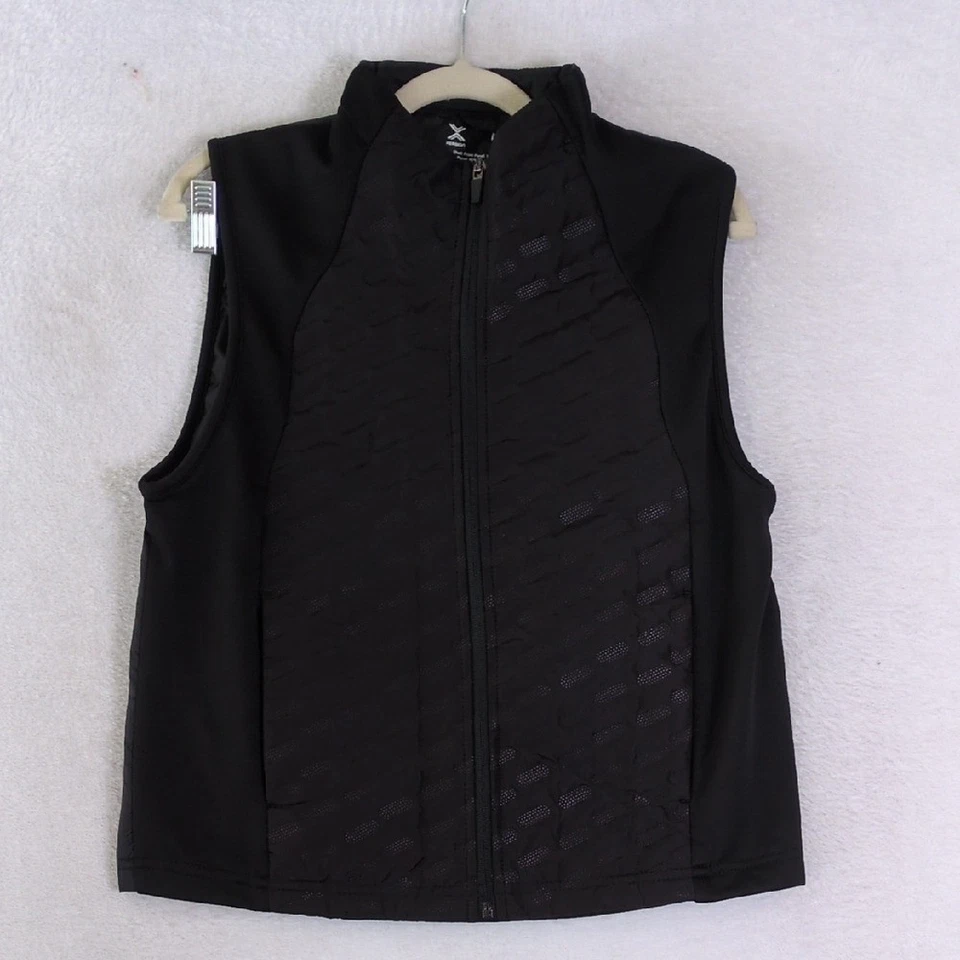 Xersion Womens Black Lightweight Packable Travel Vest Size M - Image 1 of 4