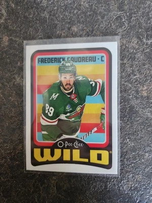 2024-25 O-Pee-Chee Retro Base Frederick Gaudreau Card# 146 - Image 1 of 2