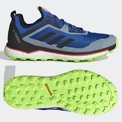 adidas Terrex Agravic Flow Herren Trail Laufschuhe Wanderschuhe blau
